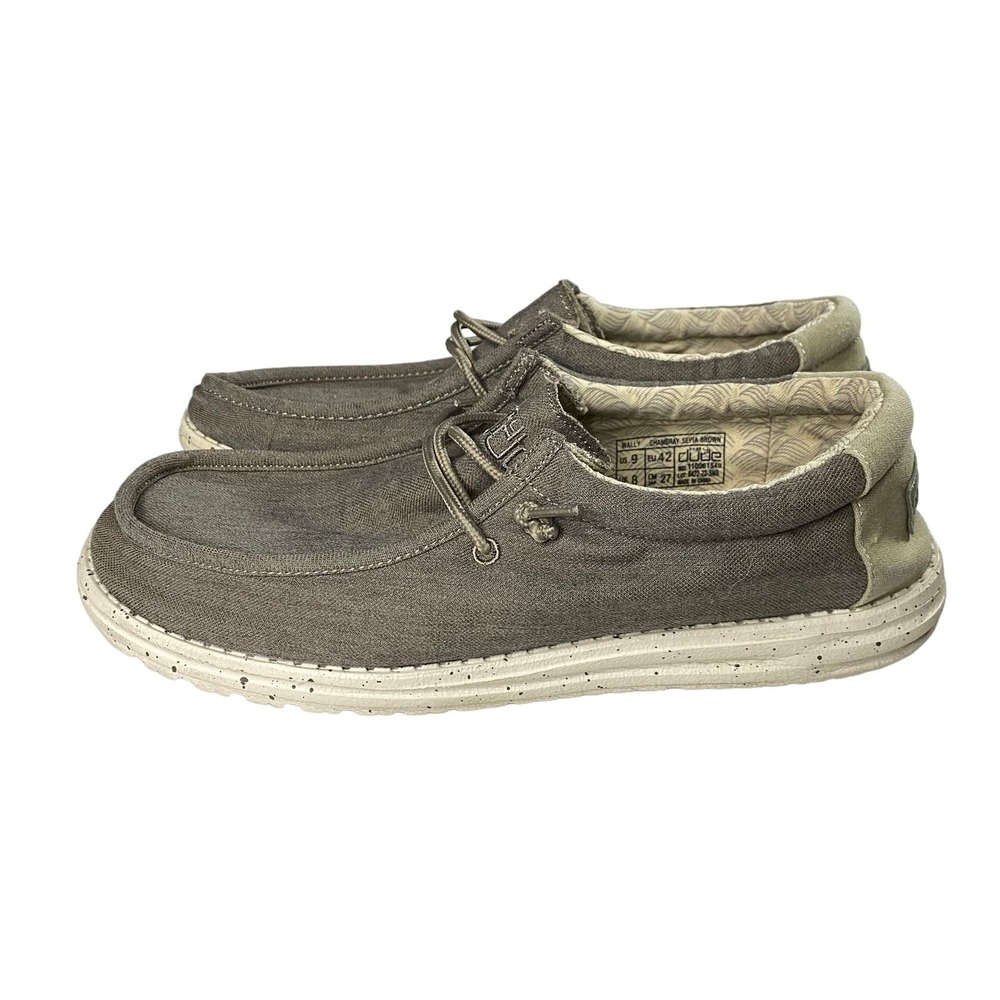 Hey Dude Wally Shoes Moccasin Sneakers Men's 9